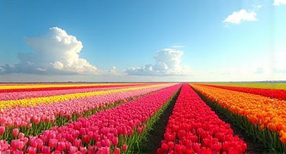 Featured Tulip Season in the Netherlands